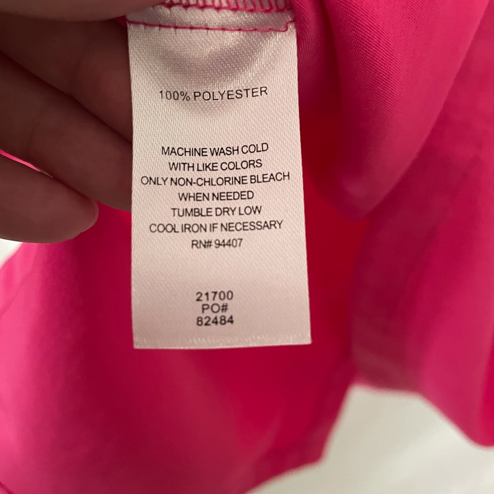 Travelsmith‎ Pink Button down Blouse - Picture 4 of 11